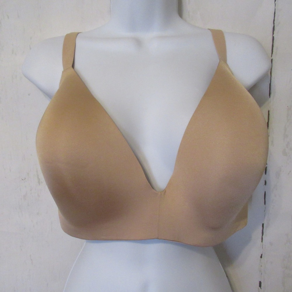 New Skims Bra 40DDD Beige Clay Wireless Form T Shirt Demi‎ Back Closure